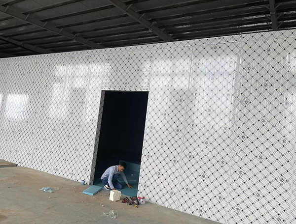 秭歸辰頤物語店商，冷凍庫，速凍庫，車間低溫空調(diào)，進(jìn)場施工中